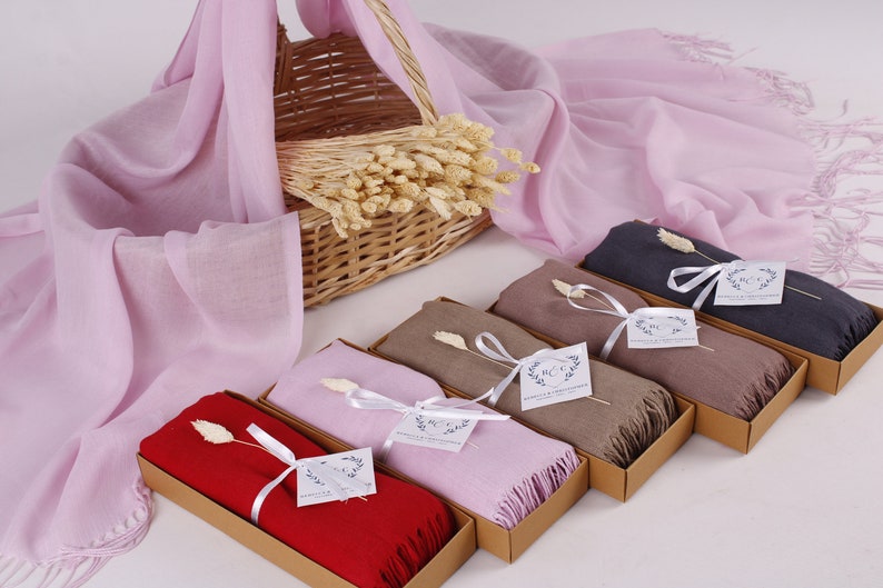 Bulk Pashmina Shawl Personalized Shawl Wedding Scarf Etsy UK