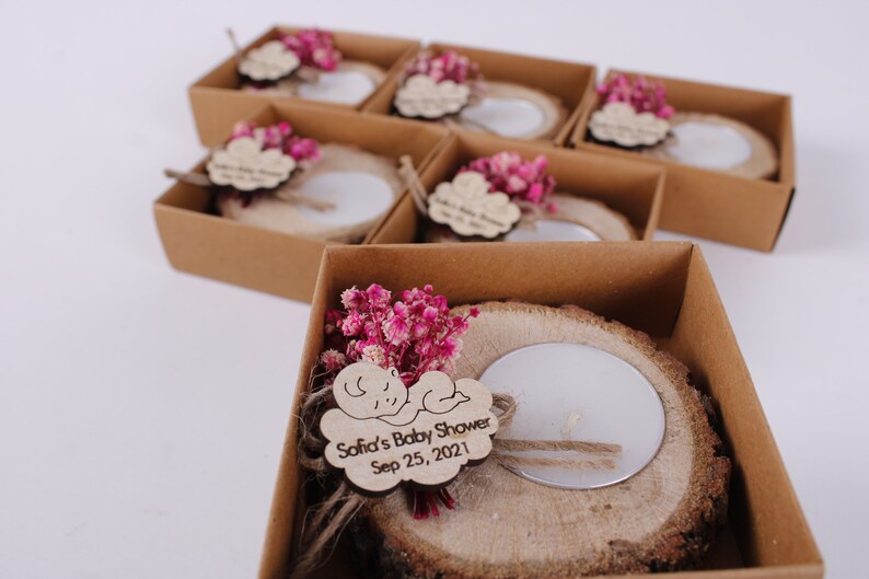 Handmade Baby Shower Candle Favors Wedding Bulk Favors Etsy UK