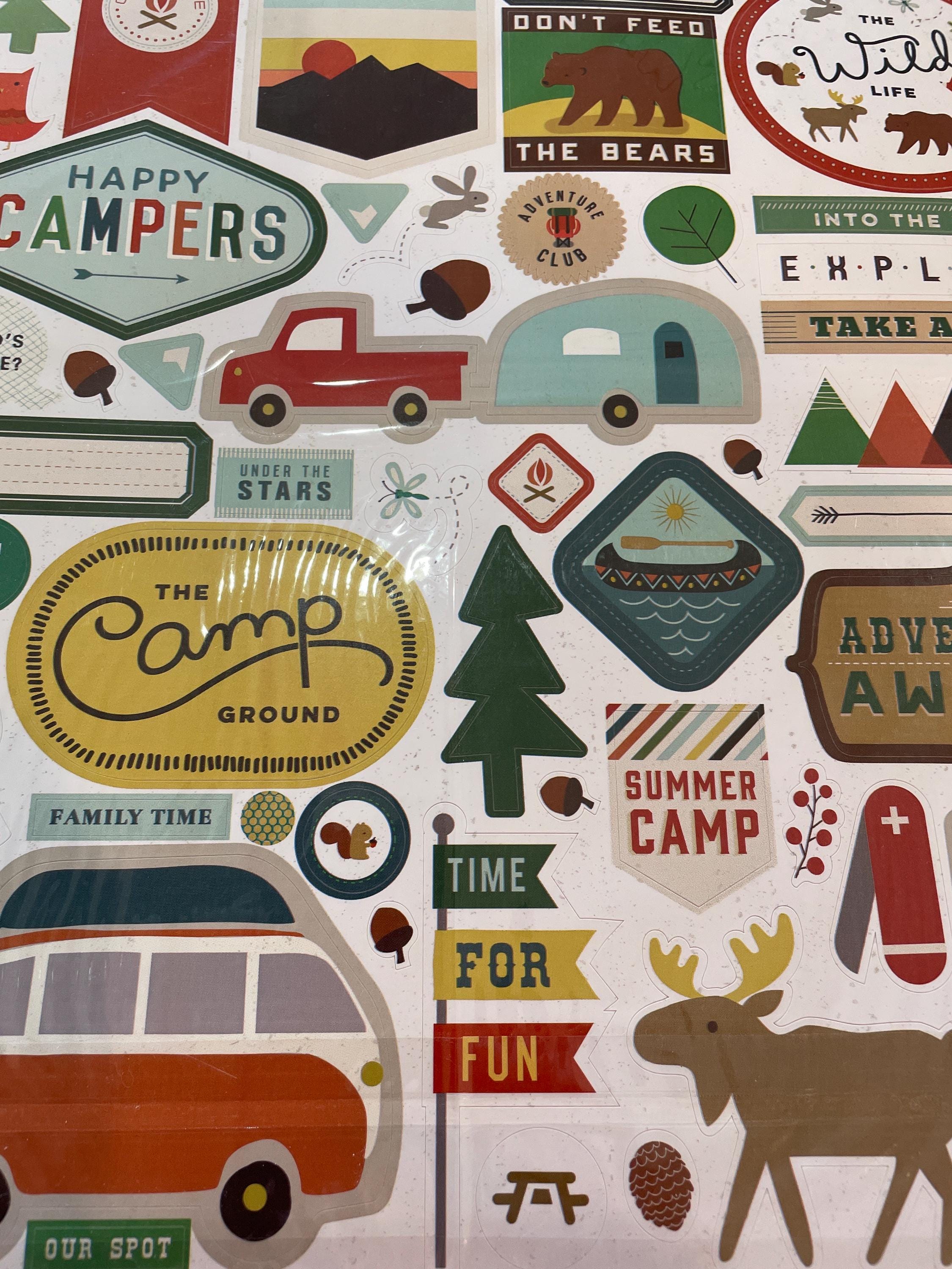 The Wild Life Paper & Stickers by Deena Ritter Kit Echo Park 12x12 ...