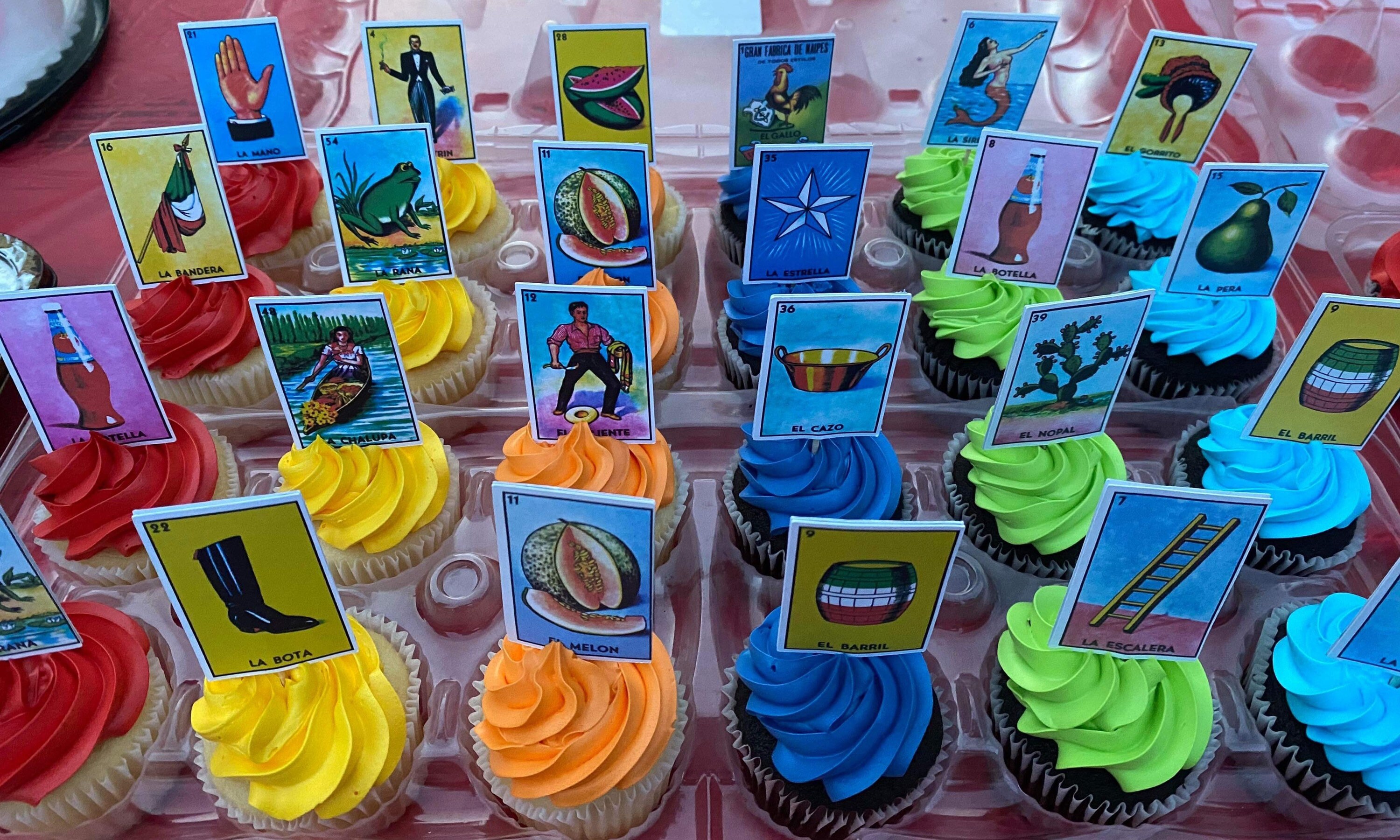 12 Loteria Cupcake Toppers Etsy