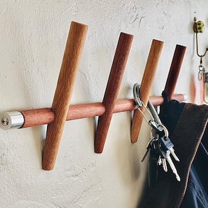 Mid Century Key Rack Etsy