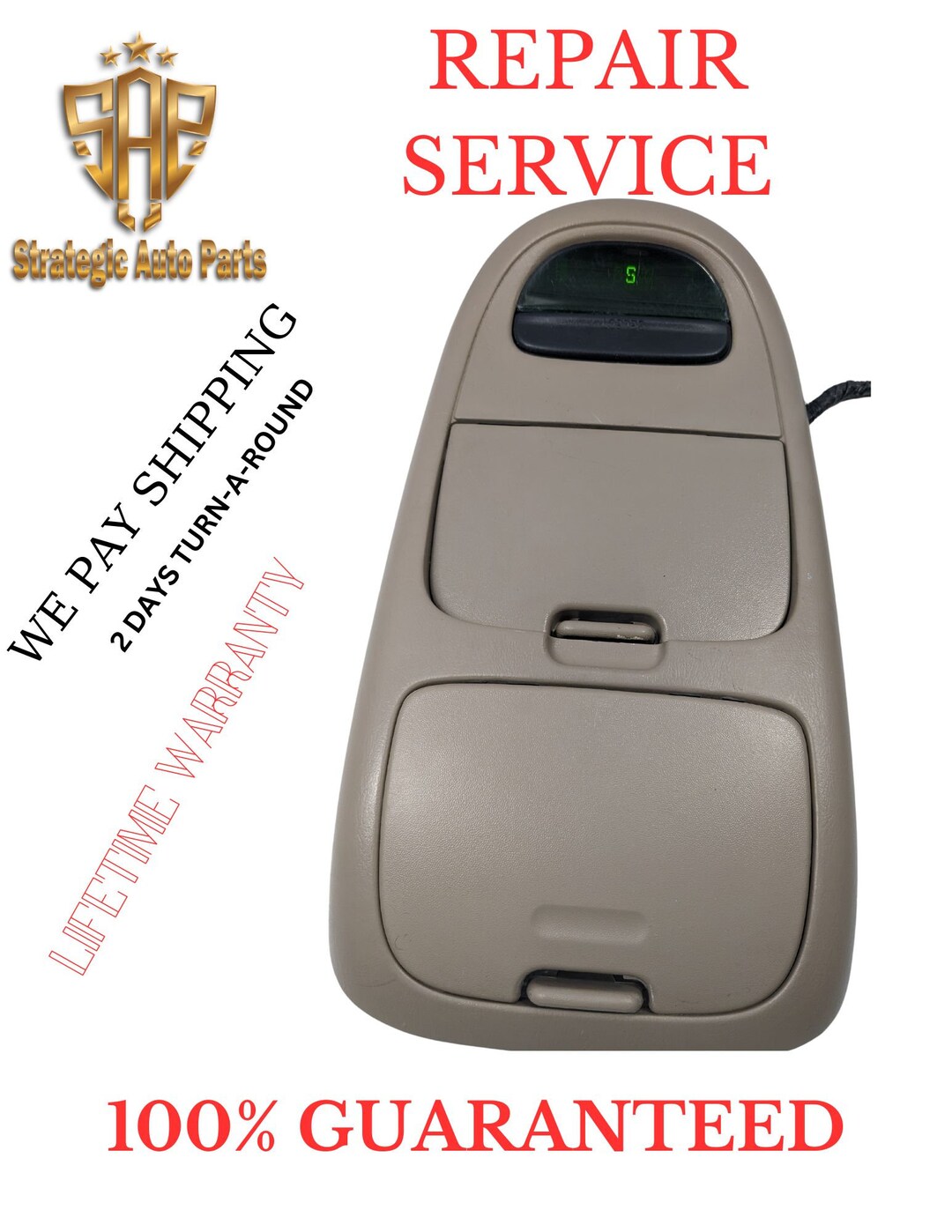 19992003 Ford F150 Overhead Console Compass Repair Etsy