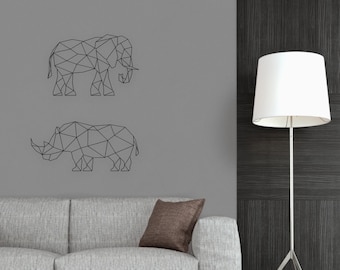 3D Elefant aus Holz