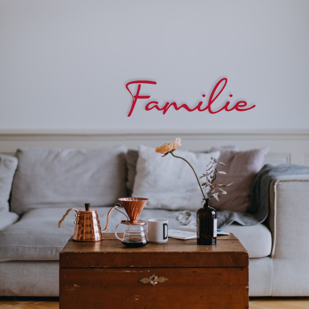Lettering Family Made of Wood in Different Colors and 6 Fonts - Etsy