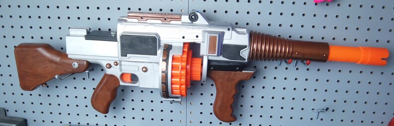 DrFlux's Modded Nerf Tommy Gun rewired for 2S LiPo LiPo | Etsy