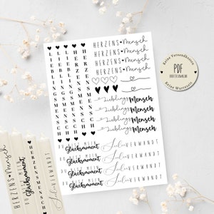 Tatuaje de vela persona favorita corazones Plantilla PDF tatuajes de vela de amor pegatinas de velas DIY idea de regalo velas de palo tatuaje de vela de amor calurosamente