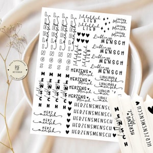 Candle tattoo favorite person heartfelt PDF template love candle tattoos candle sticker DIY gift idea stick candles candle tattoo warm