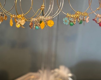Pulseras con dijes de ángel