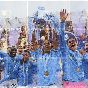 Manchester City Champions Trophy Lift - DIGITAL FILE ONLY