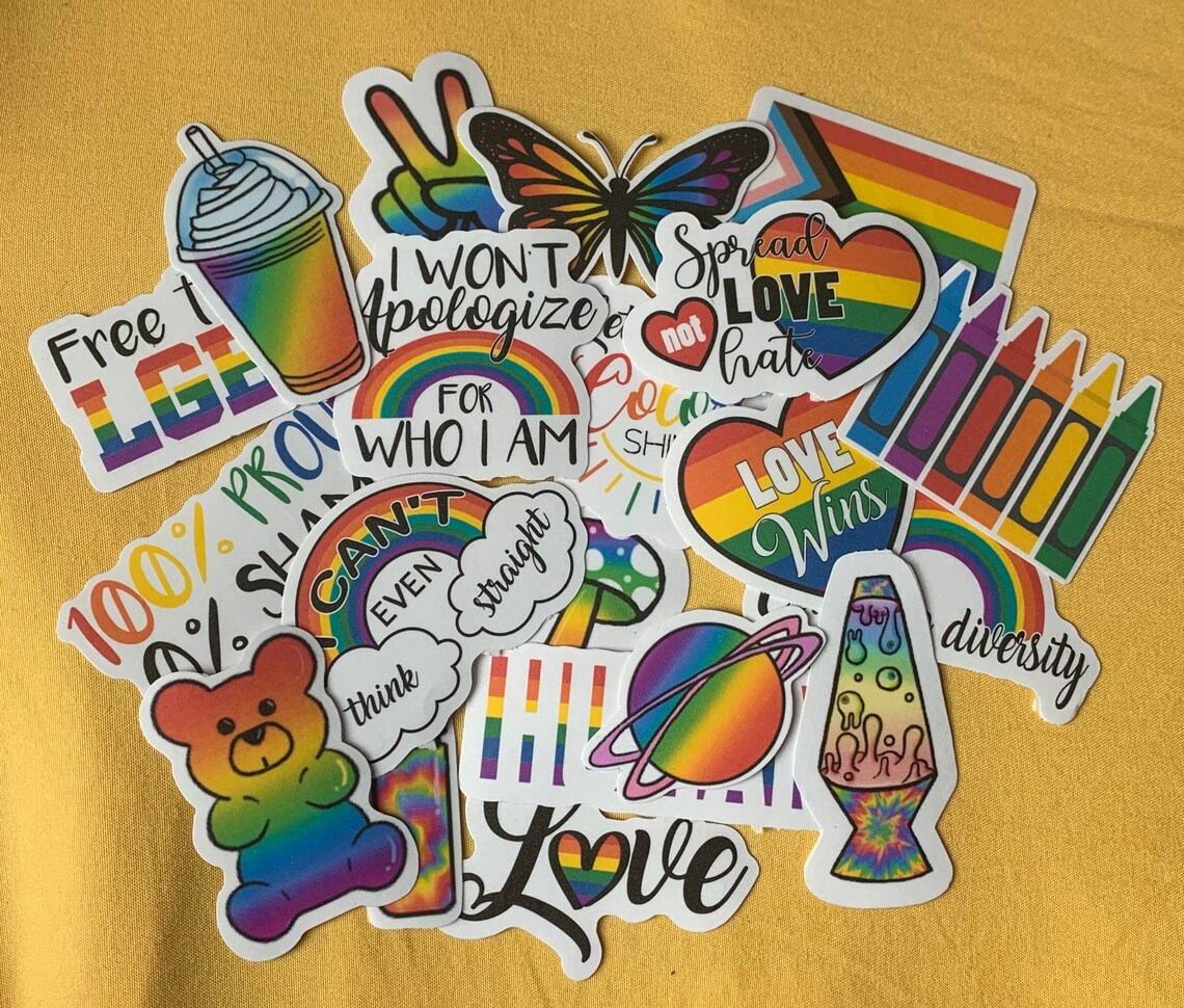 Pride Sticker Pack Etsy