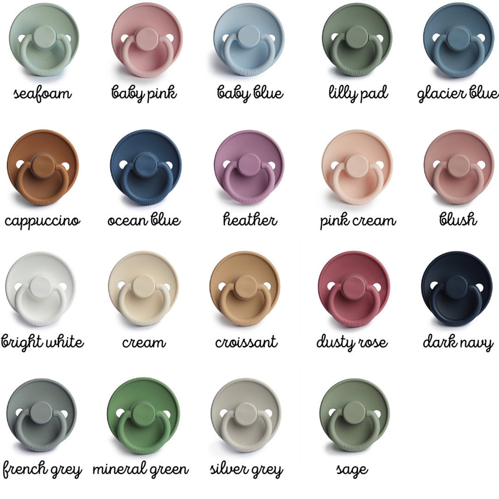 618M Original silicone FRIGG classic pacifier Etsy