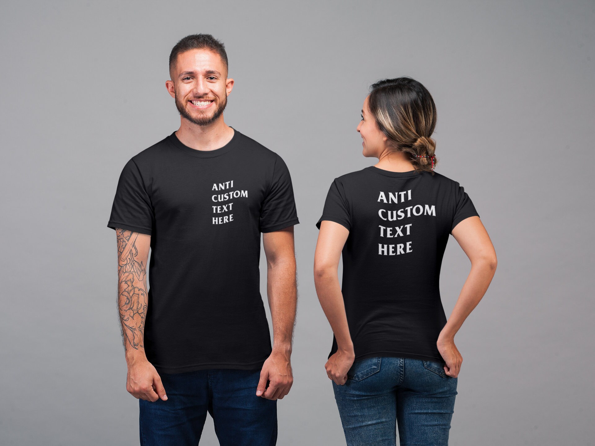 anti social social club custom shirt