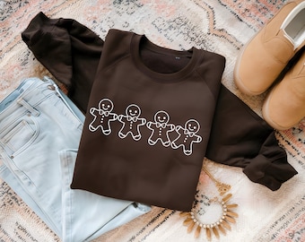 Gingerbread Man PNG: Winter Clipart, Christmas Design (Digital Download)