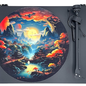 Feutrine pour platine vinyle « SILK ROAD », un accessoire essentiel pour améliorer la qualité sonore et protéger vos disques.