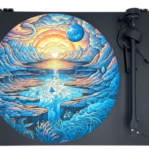 Feutrine pour platine vinyle « EPUPA 1 », un accessoire essentiel pour améliorer la qualité sonore et protéger vos disques.