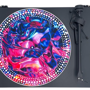 Feutrine pour platine vinyle « FLUID 1 », un accessoire essentiel pour améliorer la qualité sonore et protéger vos disques.