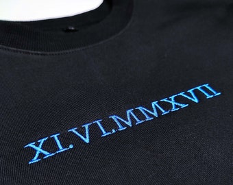 pärchen pullover mit datum
