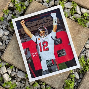 Tom Brady Tampa Bay Buccaneers Framed Wall Art