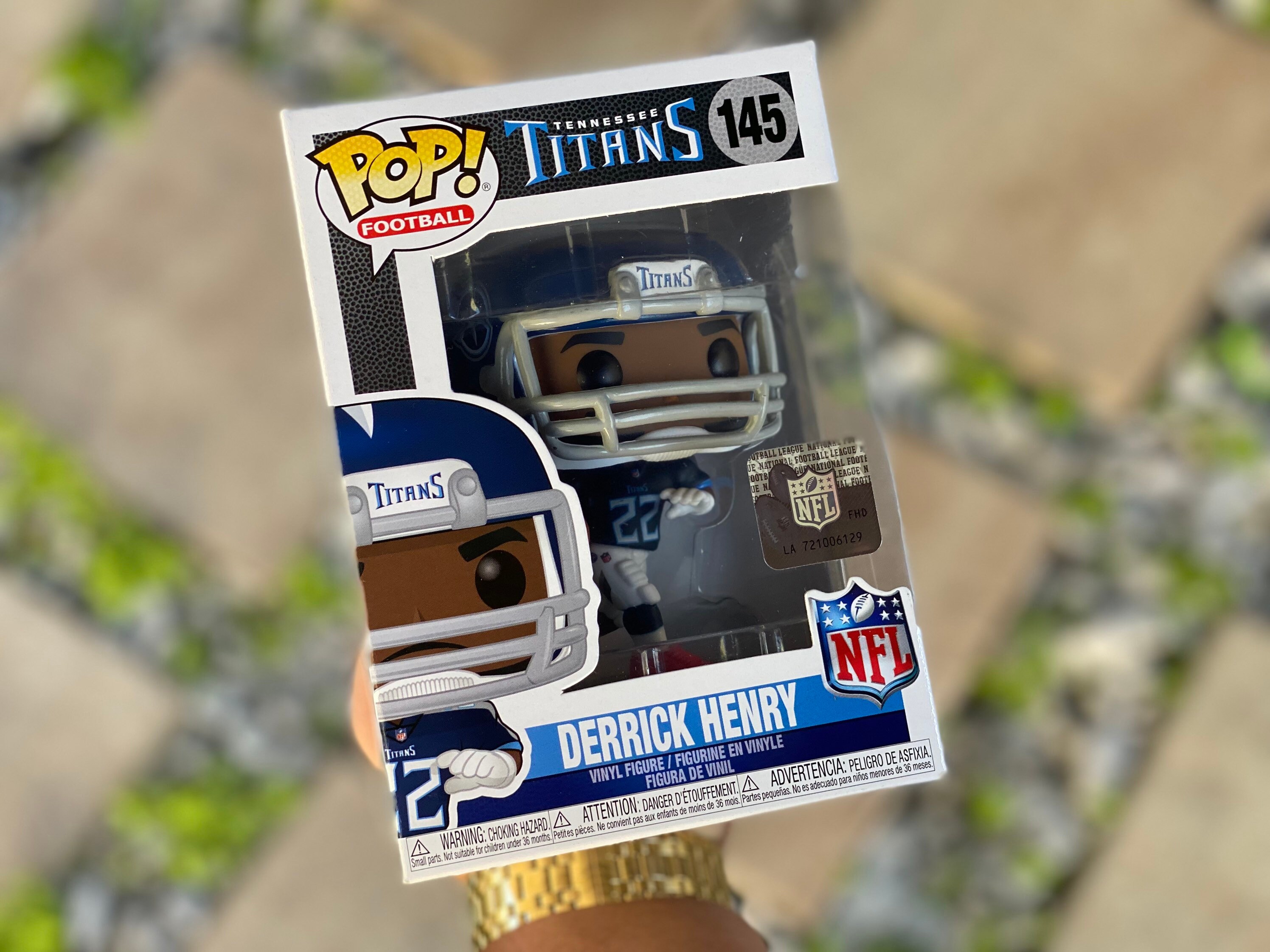 Funko POP Derrick Henry 145 Tennesse 