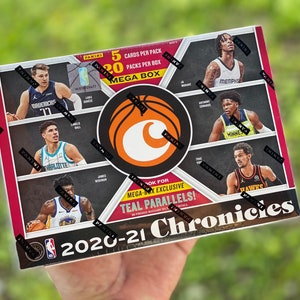2020-2021 Panini Chronicles Mega Box : Look For Teal Parallel Exclusives