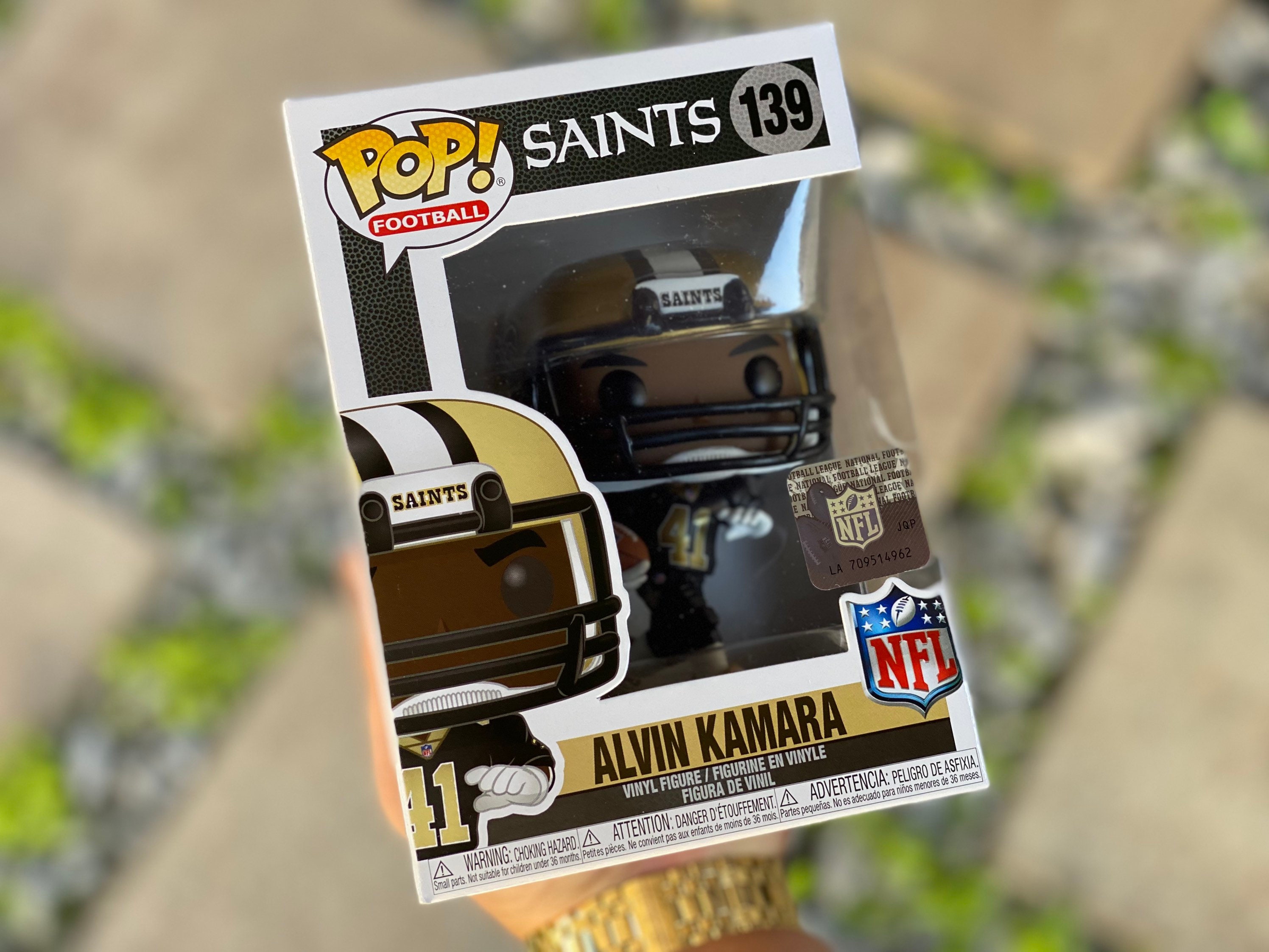 Funko POP Alvin Kamara 139 Saints -