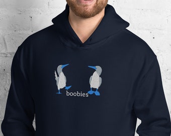 Blue-Footed "Boobies" Unisex Hoodie