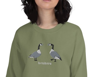 Honkers besticktes Unisex-Sweatshirt