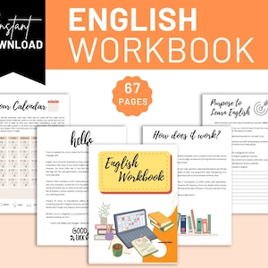 English Workbook | Language Learning Workbook | English Educational Resources | Language Workbook | English Workbook  | GrammarPractice