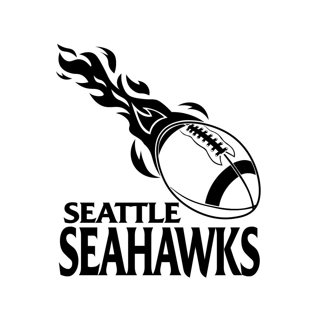 Seattle Football Seahawks SVG Vector Digital Design Wall Shirt Mug