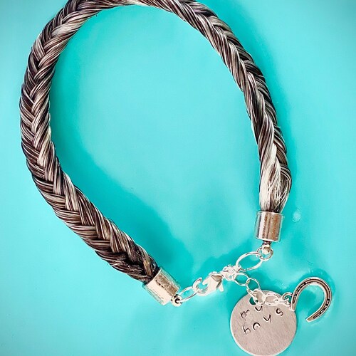 Custom Horse Hair Bracelet Rope Braid by Equine Keepsakes Etsy