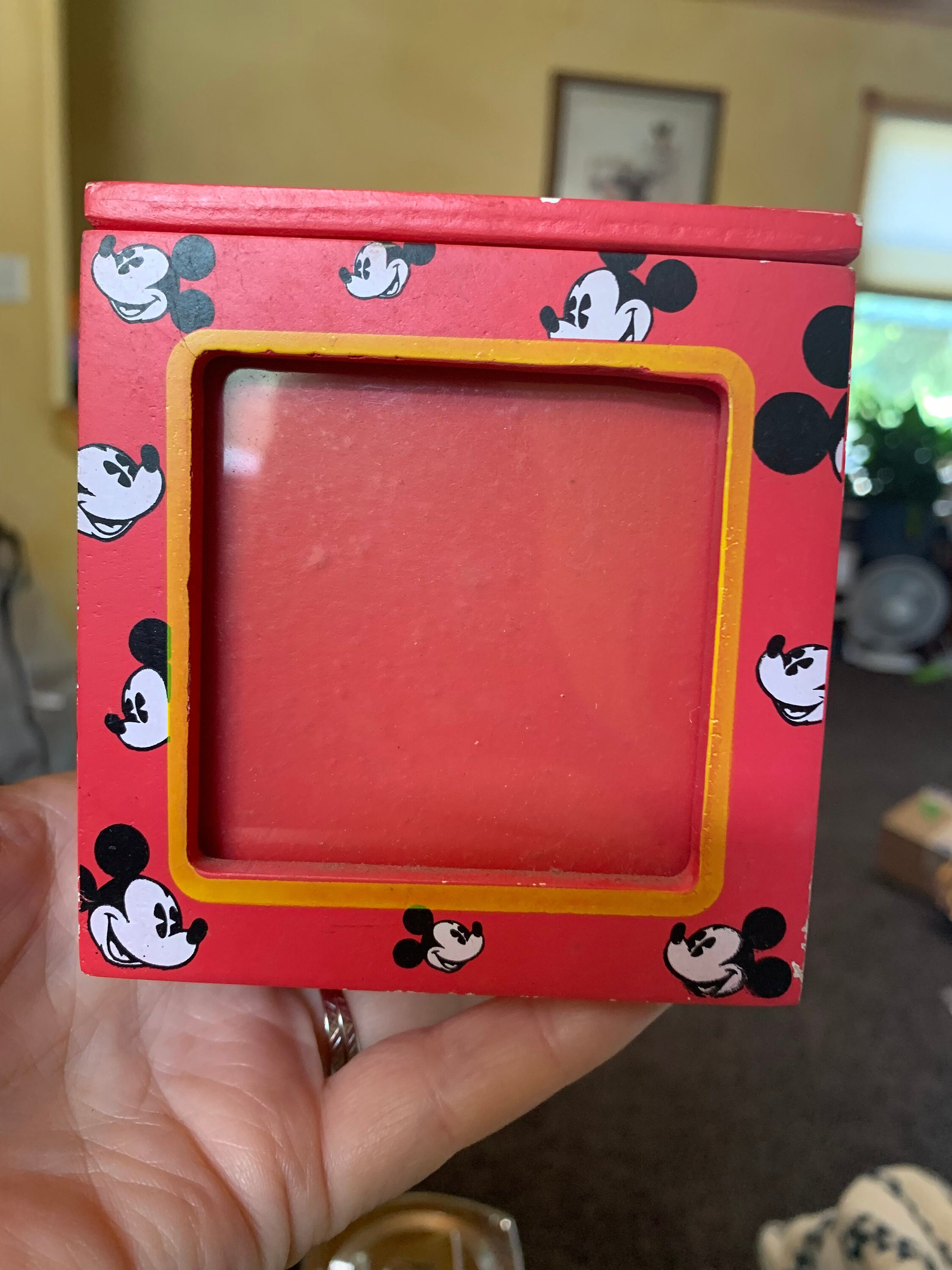 Vintage Mickey Mouse Foto Aufbewahrung Würfel | Etsy