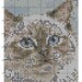 Ragdoll Cat Watercolor Cross Stitch Pattern - Design Size: 200 X 200 ...