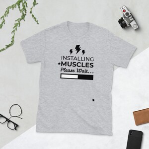 Short-Sleeve Unisex T-Shirt muscles
