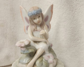 Fairy Rotating Ceramic Music Box