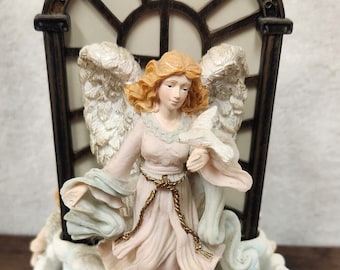 Avon Music Carousel Music Box with Angels