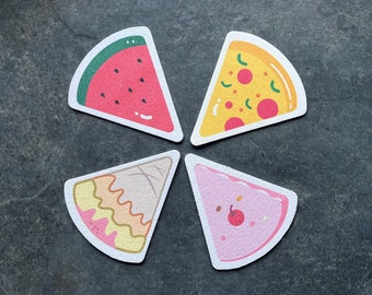 Set of 4 Pop-Up Sponge for Sustainable Kitchen Cleaning, Zero Waste, Biodegradable