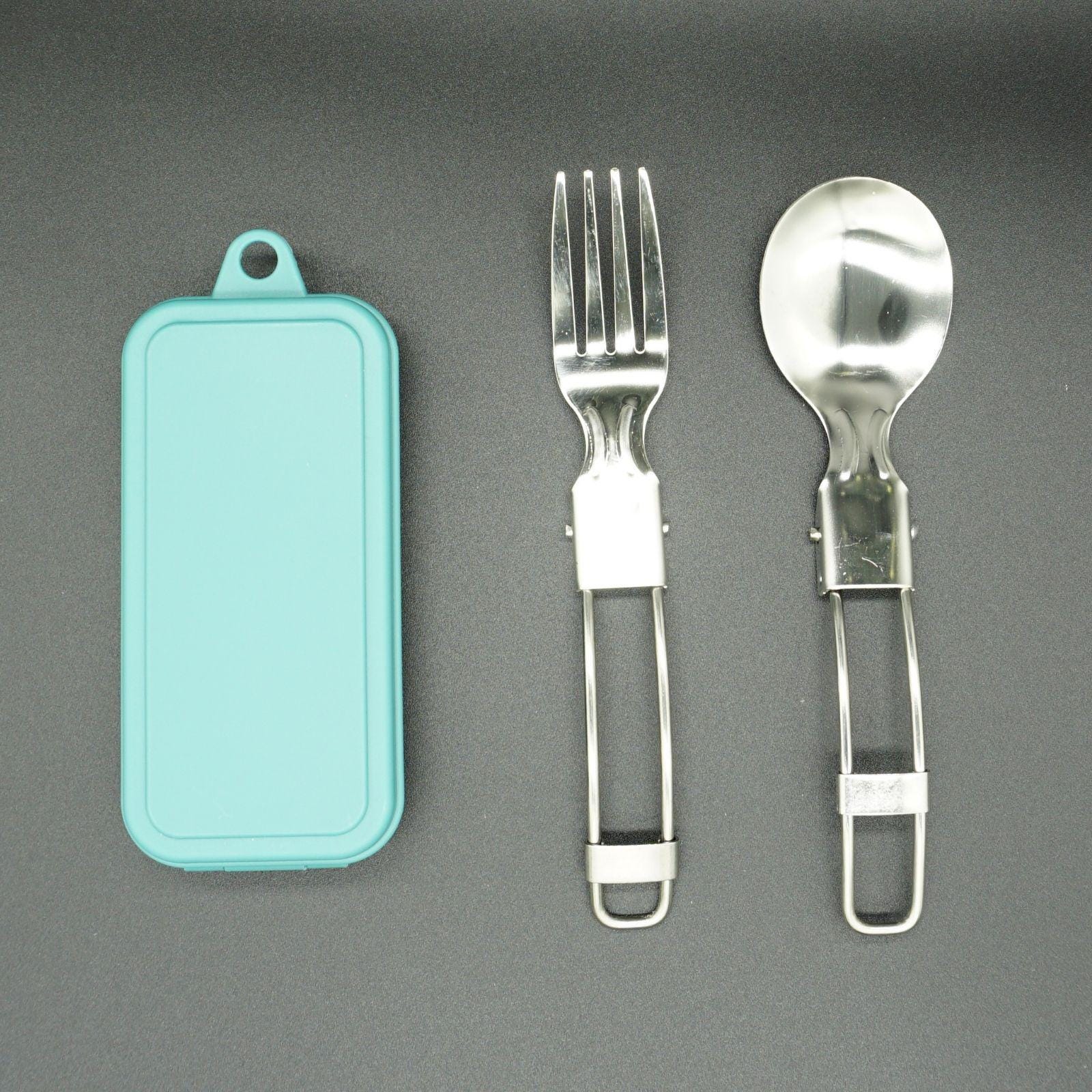 Vaisselle Réutilisable Ensemble De Couverts De Voyage Ustensiles De Camping Avec Cuillère Fourchette Baguettes Paille étui Portable