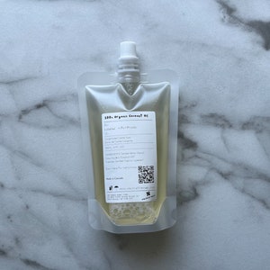 100% Pure Organic Natural Concentrated All-Purpose Liquid Castile Soap Base - Unscented Contains ONLY Organic Coconut Oil 200ML