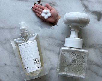Liquid Castile Soap Bundle - Concentrated, Unscented, All Purpose, Free of Harsh Chemicals and Fragrances Contains ONLY Organic Coconut Oil