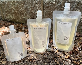 100% Pure Organic Natural Concentrated All-Purpose Liquid Castile Soap Base - Unscented Contains ONLY Organic Coconut Oil