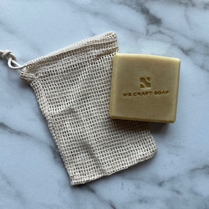 Eco-Friendly Sisal Soap Pouch for Zero Waste Bathing - biodegradable sisal soap pouch to keep your soap bars dry and long-lasting!