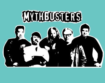 Mythbusters tv show SVG