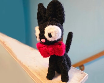 Peluche de crochet Jiji de 8,5" de Kiki's Delivery Service