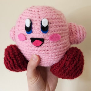 Kirby Crochet 7&quot; Plush Amigurumi
