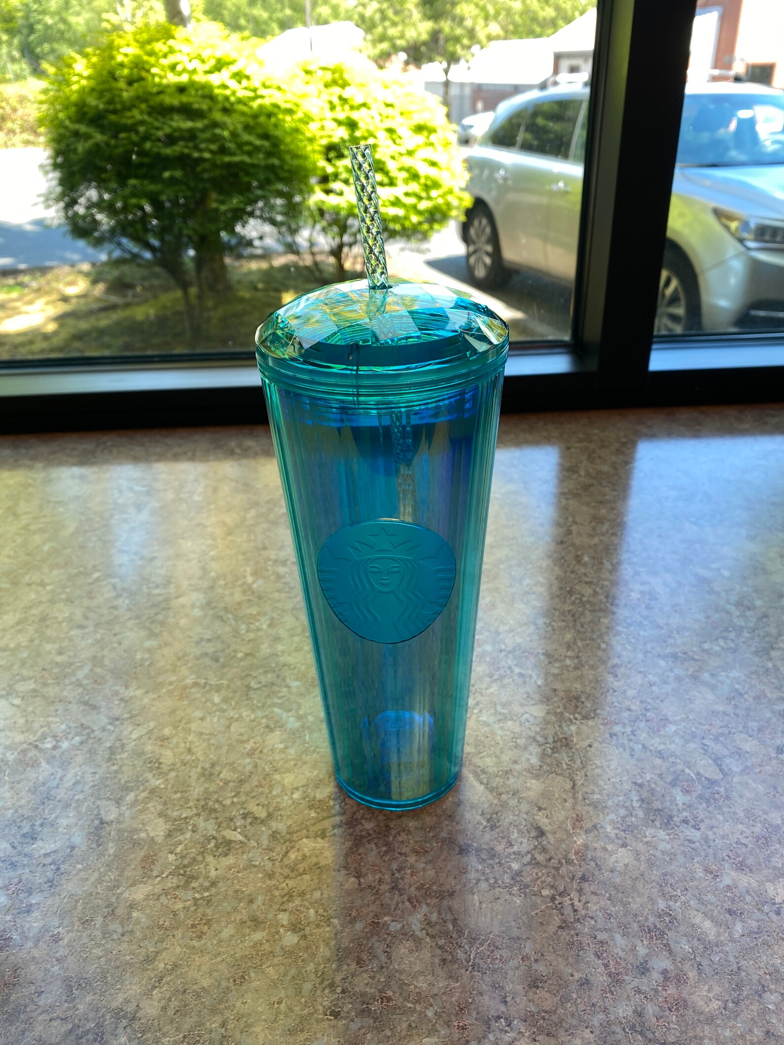 Turquoise Starbucks Dome Cup New 2021 Etsy