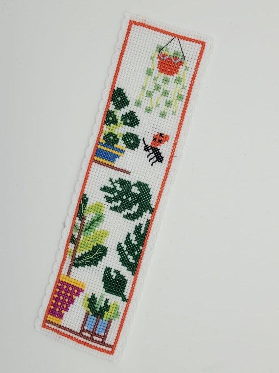 Flower of the Month Cross Stitch Bookmark ePattern