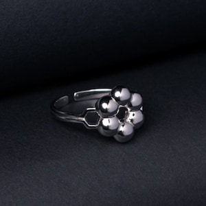 Benzene Ring/Chemistry Ring/Science Gift/ Chemistry Gift/Gift for Scientist/Gift for women in STEM/Gift for Chemist/Teacher gift