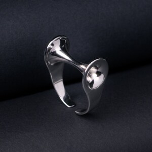 Wormhole Ring in Silver/Science Ring/Science Jewelry/Physics Ring/Gift for Scientist/Quantum physics Gift/Teacher gift