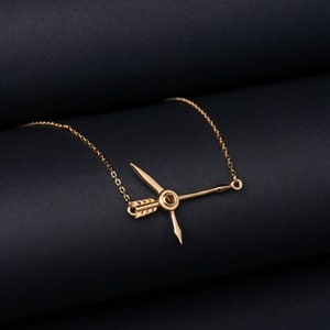 Arrow of Time Necklace/Time Pendant/Gift for Scientist/Gift for women in STEM/Gift for Physicist/Teacher gift