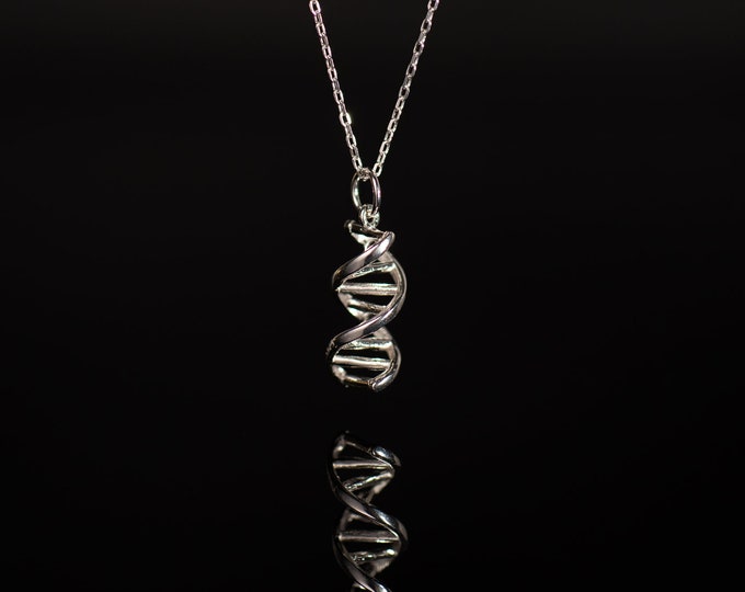 DNA Halskette/Chemie Halskette/Wissenschaft Halskette/Biologie Halskette/Geschenk für Wissenschaftler/Krankenschwester Geschenk/Geschenk für Chemiker/Lehrer Geschenk
